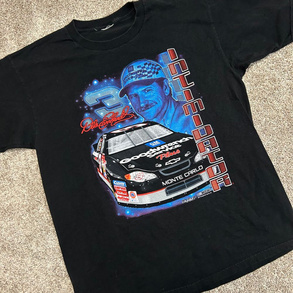 Vintage Dale‎ Earnhardt Intimidator Tshirt Men's NO SIZE TAG (XL) Lumina (317)